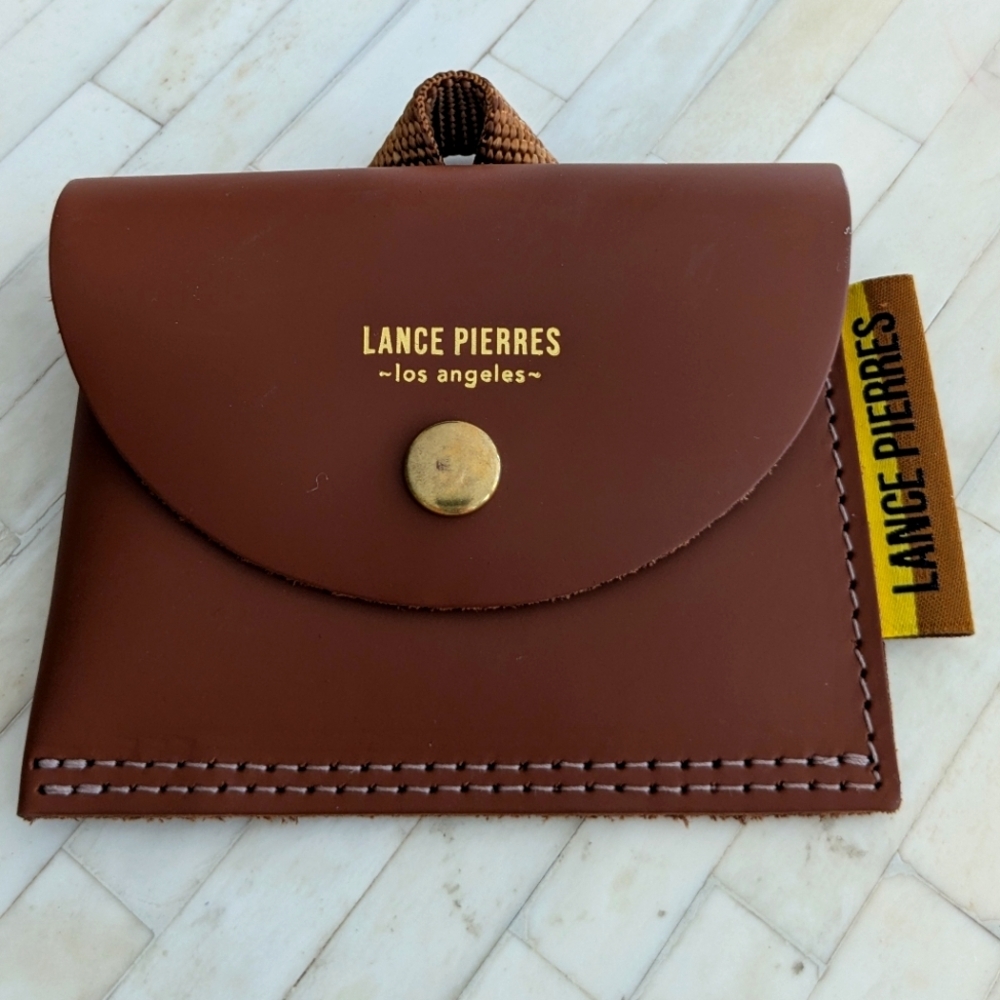 NWOT Lance Pierres Envoy 01 Snap Wallet